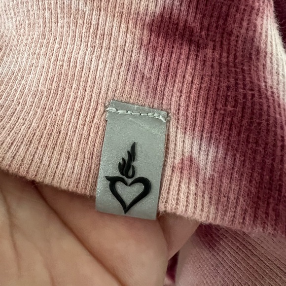 Torrid Active Hoodie in Pink tie dye - Picture 4 of 4
